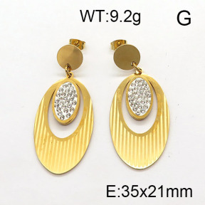 SS Earrings  6E4003122aajo-450