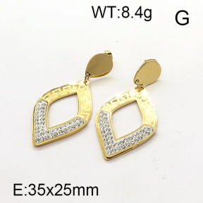 SS Earrings  6E4003133aajo-450