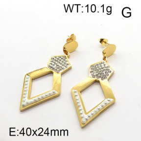 SS Earrings  6E4003136aako-450