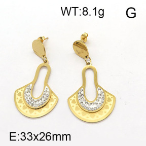 SS Earrings  6E4003139aajo-450