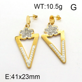 SS Earrings  6E4003142aako-450