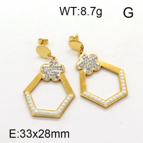 SS Earrings  6E4003143aako-450