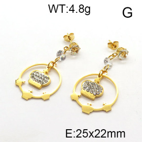 SS Earrings  6E4003161aajo-450