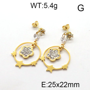 SS Earrings  6E4003163aajo-450