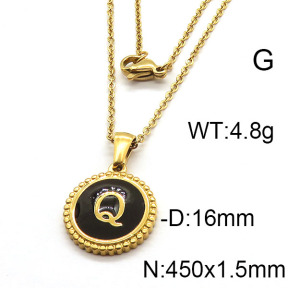 SS Necklace  6N3001040aaki-679