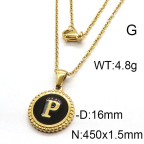 SS Necklace  6N3001047aaki-679