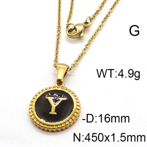 SS Necklace  6N3001052aaki-679