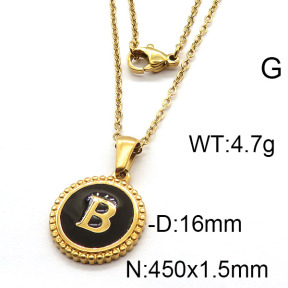 SS Necklace  6N3001062aaki-679