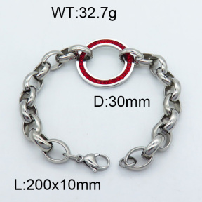 SS Bracelet  3B4002484bhia-368