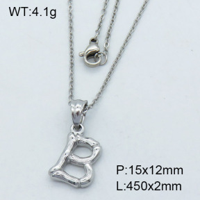 SS Necklace  3N2001900ablb-317