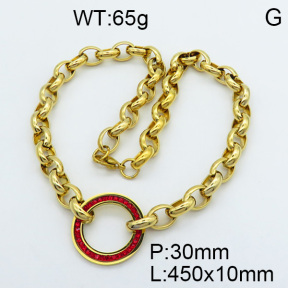 SS Necklace  3N4001558biib-368