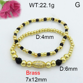 Fashion Brass Bracelet  F3B403915ahlv-J59