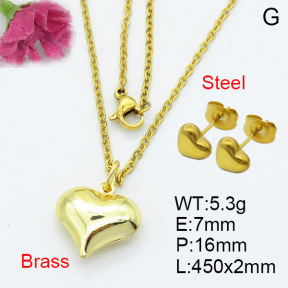 Fashion Brass Sets  F3S006900aaha-L017