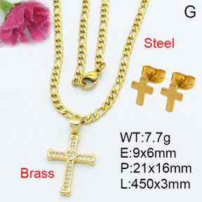 Fashion Brass Sets  F3S006956vail-L017