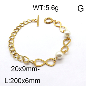 SS Bracelet  6B3001498bvpl-610