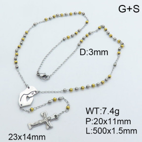 SS Necklace  3N2001954vbpb-642