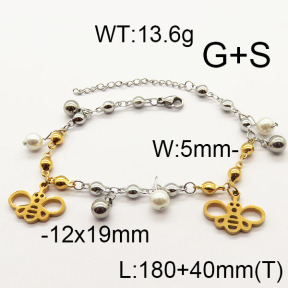 SS Bracelet  6B3001531vbpb-610