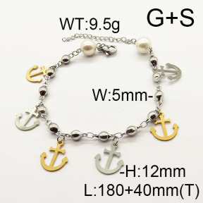 SS Bracelet  6B3001535vbpb-610