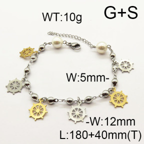 SS Bracelet  6B3001538vbpb-610