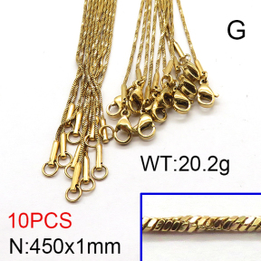 SS Necklace  6N2002550ajia-312