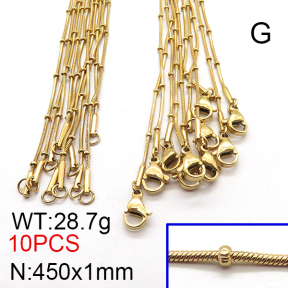 SS Necklace  6N2002553ajlv-312