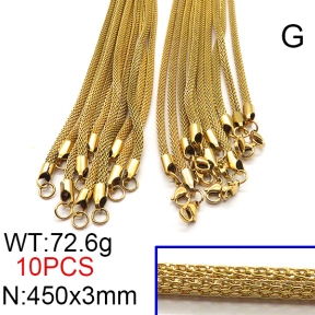 SS Necklace  6N2002583bkab-312