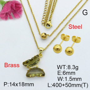 Fashion Brass Sets  F3S007012bhva-J111