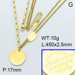 SS Necklace  3N2001775vbpb-669