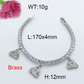 Fashion Brass Bracelet  F3B403999vhov-J22