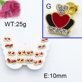 Fashion Brass Earrings  F3E402262vhmv-K01