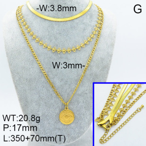 SS Necklace  3N2001786vhnv-908