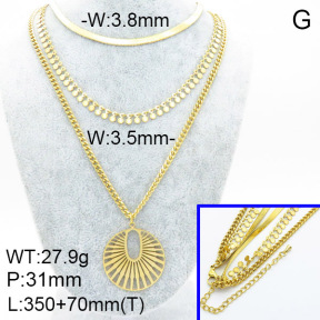 SS Necklace  3N2001790ahpv-908