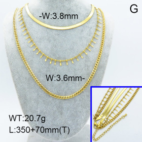 SS Necklace  3N2001796vhll-908
