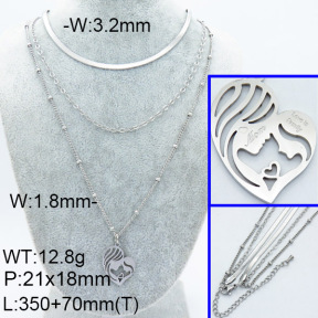 SS Necklace  3N2001811bhil-908