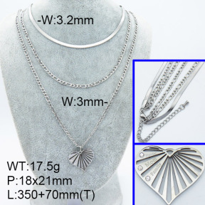 SS Necklace  3N4001795ahjb-908