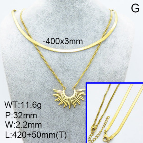 SS Necklace  3N2001840bhia-908