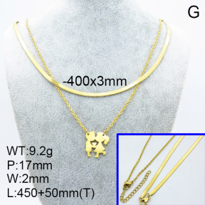 SS Necklace  3N2001844bhva-908