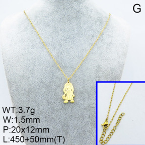 SS Necklace  3N2001850bbml-908