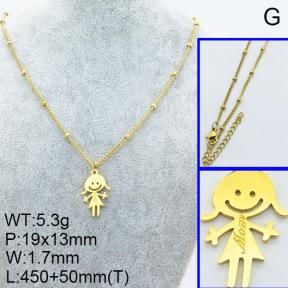 SS Necklace  3N2001870bbml-908