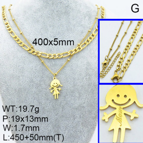 SS Necklace  3N2001872vhhl-908