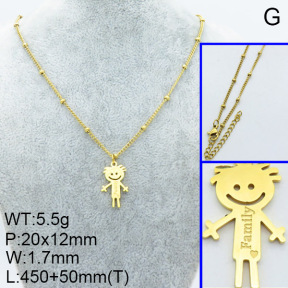 SS Necklace  3N2001874bbml-908