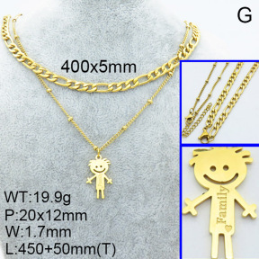 SS Necklace  3N2001876vhhl-908