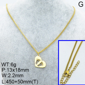 SS Necklace  3N2001878bbml-908