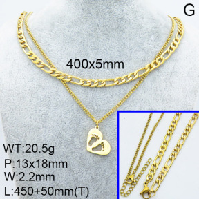 SS Necklace  3N2001880vhhl-908