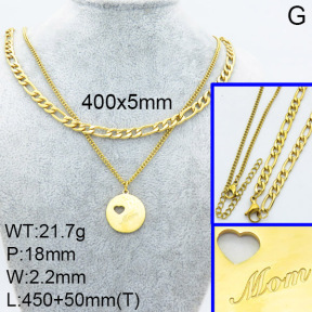 SS Necklace  3N2001884vhhl-908