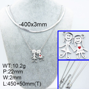 SS Necklace  3N3000858bvpl-908