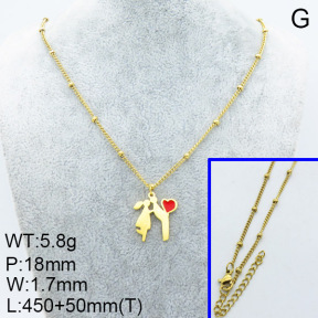 SS Necklace  3N3000859vbnb-908