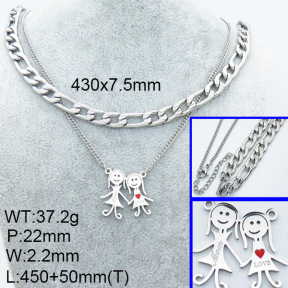 SS Necklace  3N3000870ahjb-908