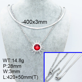 SS Necklace  3N4001813bhia-908