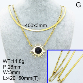 SS Necklace  3N4001816ahjb-908